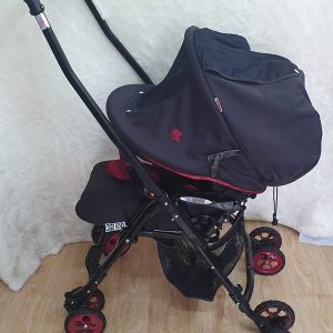 Xe đẩy aprica mini very đen đẹp