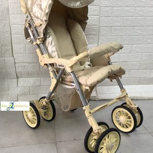 Xe đẩy secondhand aprica bánh bự