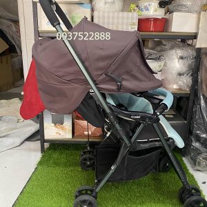 Xe đẩy cao cấp Combi Wellcomfort Cozy WT 200D màu xanh
