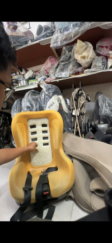 Ghế ngồi em bé thanh lý nội địa Nhật chất lượng ra sao?